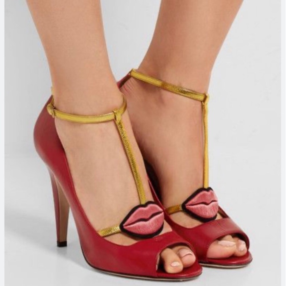 👠 Gucci Molina leather heels - Picture 2 of 11